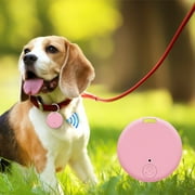 RWVBM Bluetooth 5.0 GPS Tracker, Pet \u0026 Item Locator, Smart Anti-Loss Device, Keychain, Wallet, Bag, Portable \u0026 Rechargeable | Security Sale Home Essentials(Pink)